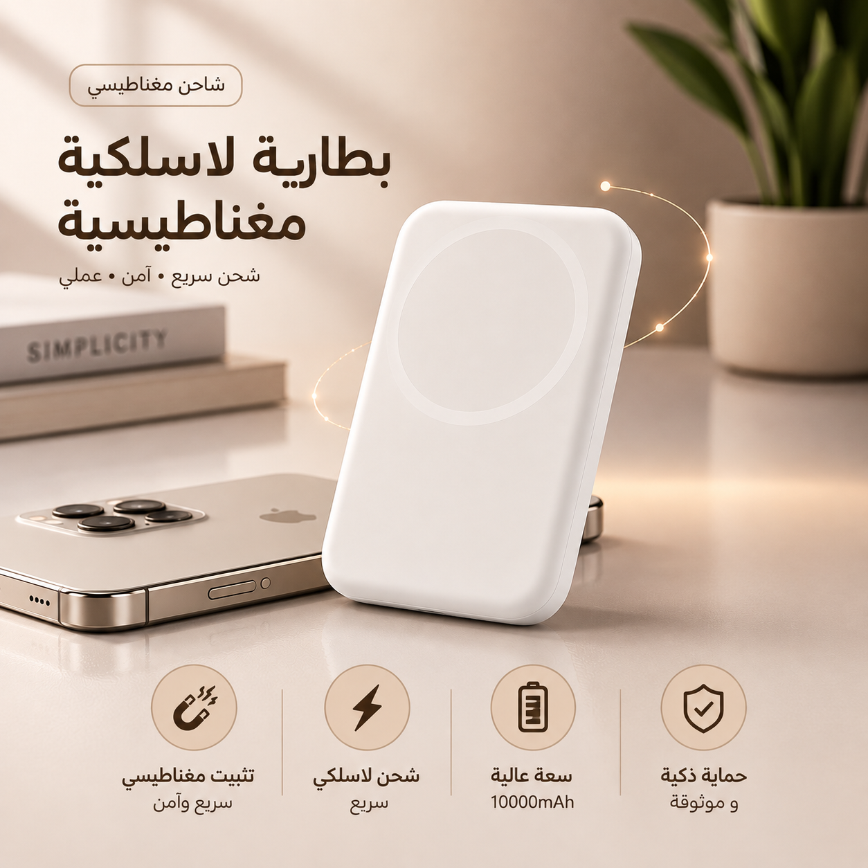 بطارية طاقة لاسلكية
